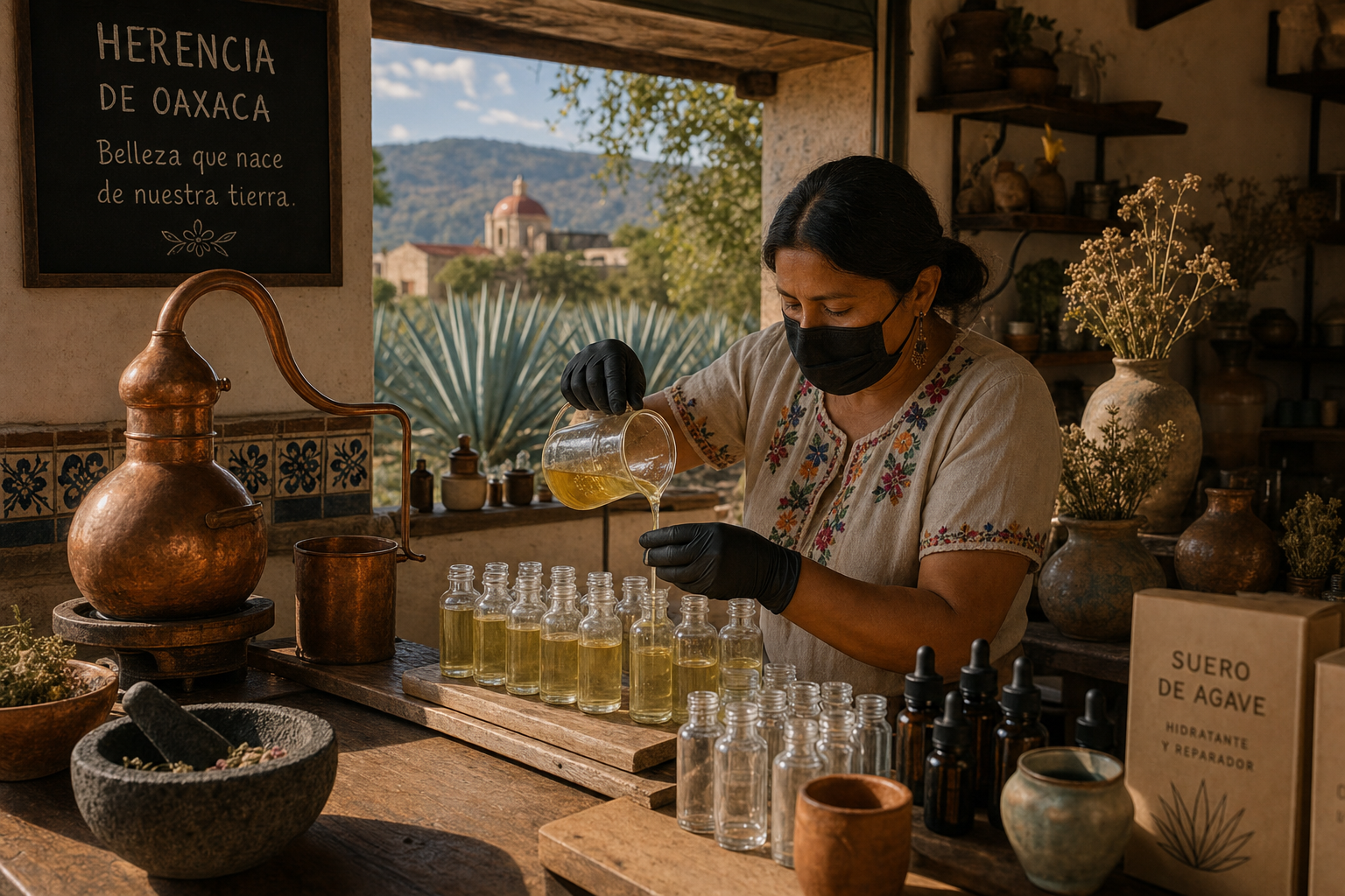 Artesanía colombiana en cada gota